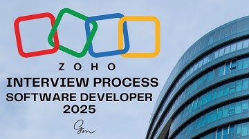 Zoho Interview Process for Software Developer in 2025 | Gowtham M