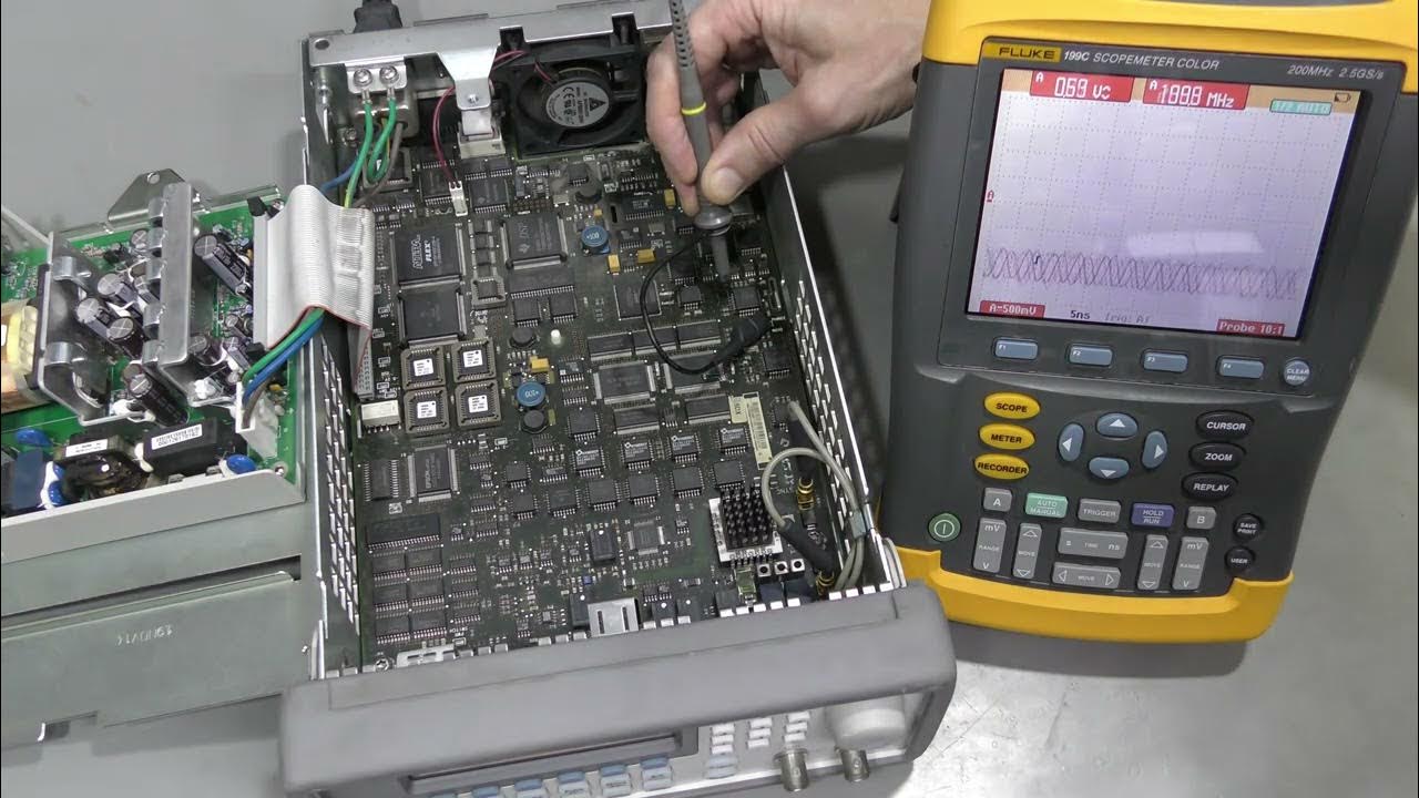 138 Keysight 33250A function generator repair YouTube