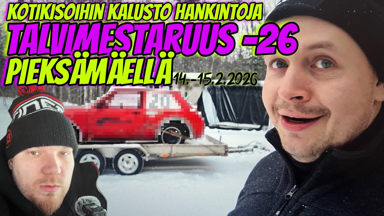 Kotikisoihin valmistautumista | TALVIMESTARUUS -26 Pieksämäellä | JOKKIS