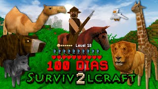 SOBREVIVÍ 100 DIAS en SURVIVALCRAFT 2 ► PARTE 2 [ FINAL ]