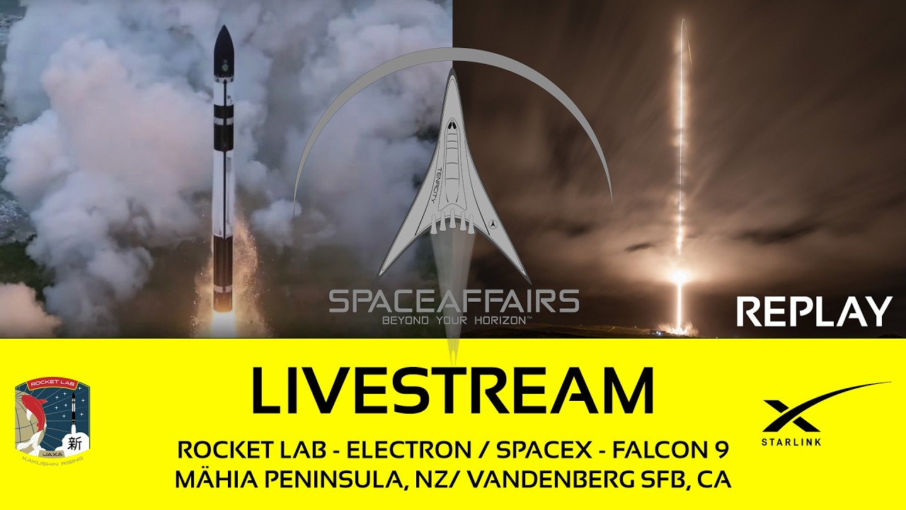 GO! - SpaceX - Falcon 9 - Starlink 17-14 - SLC-4E - Vandenberg SFB - Space Affairs Live video thumbnail