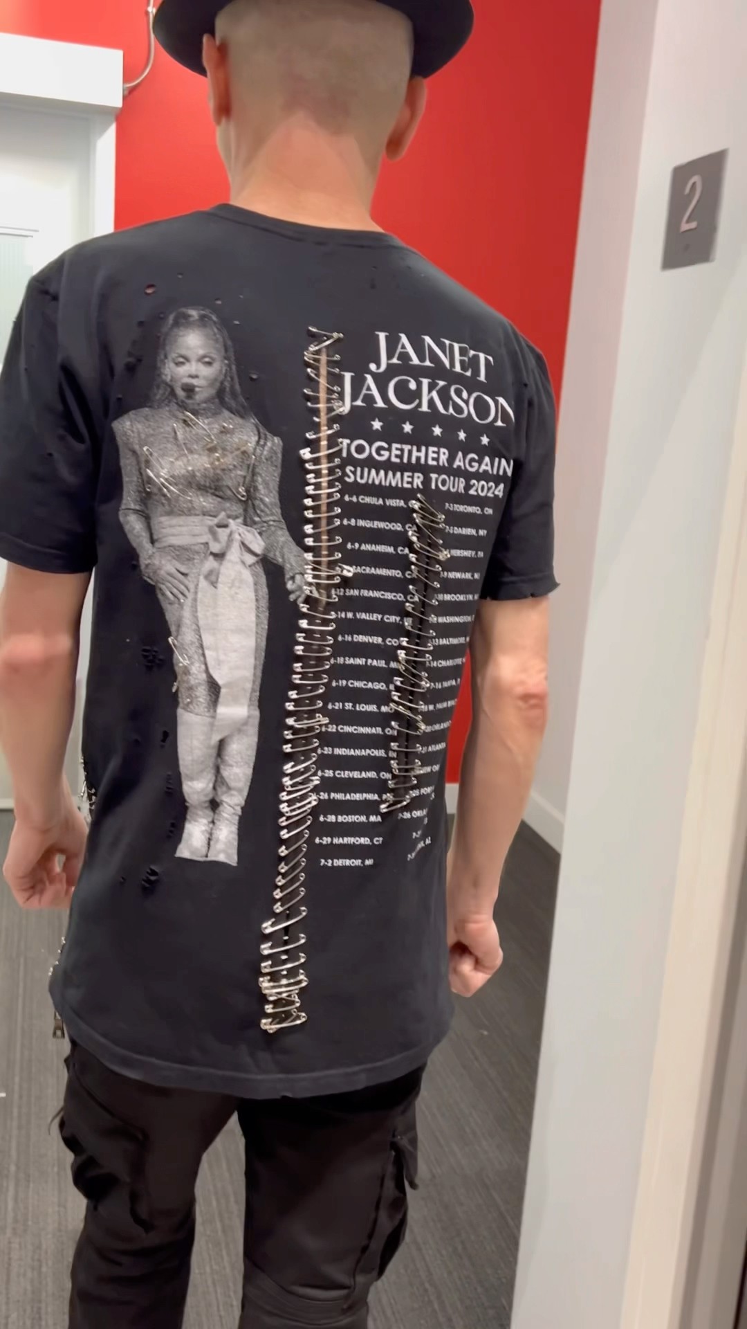 My “Safety” Janet Jackson T-shirt #vintage #janetjackson
