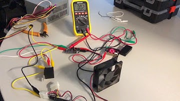 BBC Microbit swtiching 12v relay.