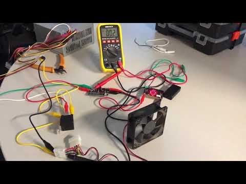 BBC Microbit swtiching 12v relay.