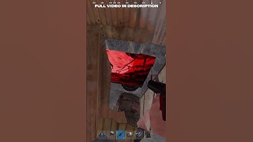 The New SOLO BUNKER Base In Rust #rust #highlights #tips #rustgame #rusttips