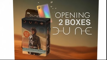 Dune Topps 2024 Chrome | 2 Box Rip