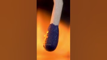 A match stick close up!