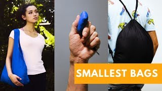 Nanobag 2.0 + Nanopack：プラスチック廃棄物を減らすための最小のバッグ