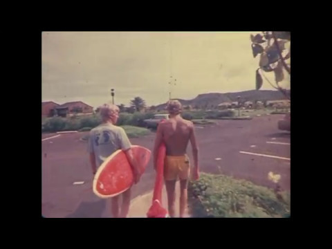 Surf Débardeur Vintage Hawaii North Shore Oahu Palmiers Tropical