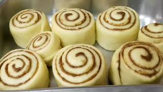 السينامون رولز. العجينه الهشه ولكل اللى بيعمل مشروع السينابونthe best cinnamon  rolls