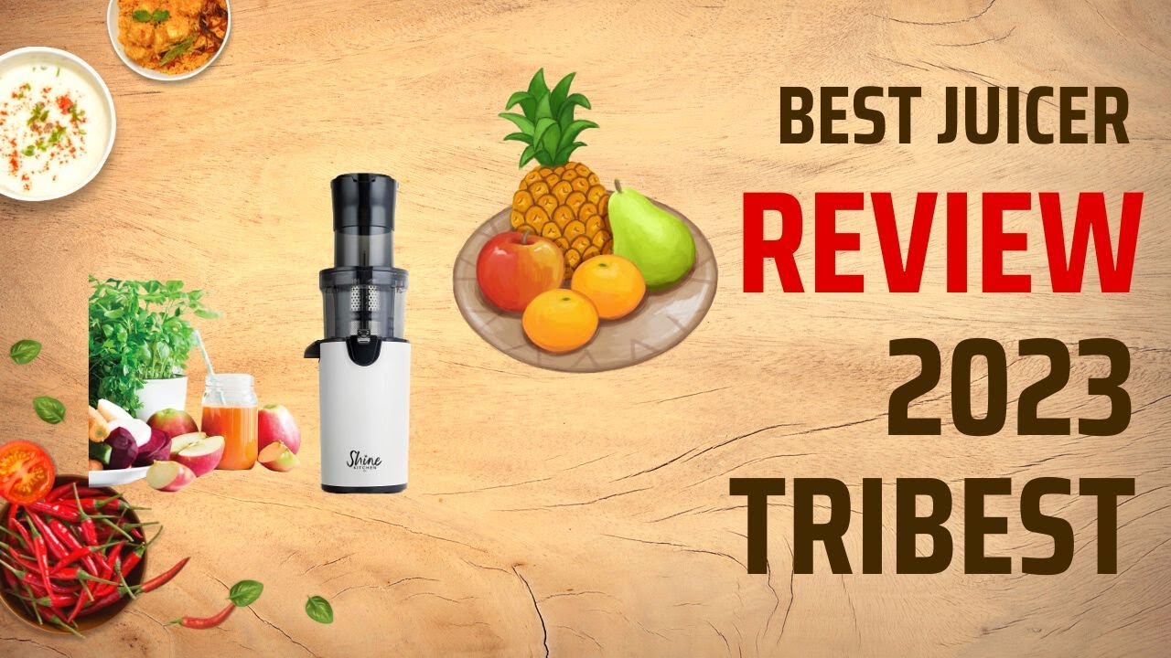 Shine SJX1 Easy Cold Press Juicer with XL Feed Chute and Compact Body