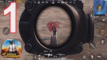PUBG Mobile - Gameplay Walkthrough Part 1 - (iOS, Android)