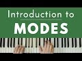 Introduction to modes dorian lydian mixolydian locrian  more