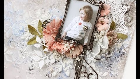 Layout "Happiness in your heart" for 7 Dots Studio