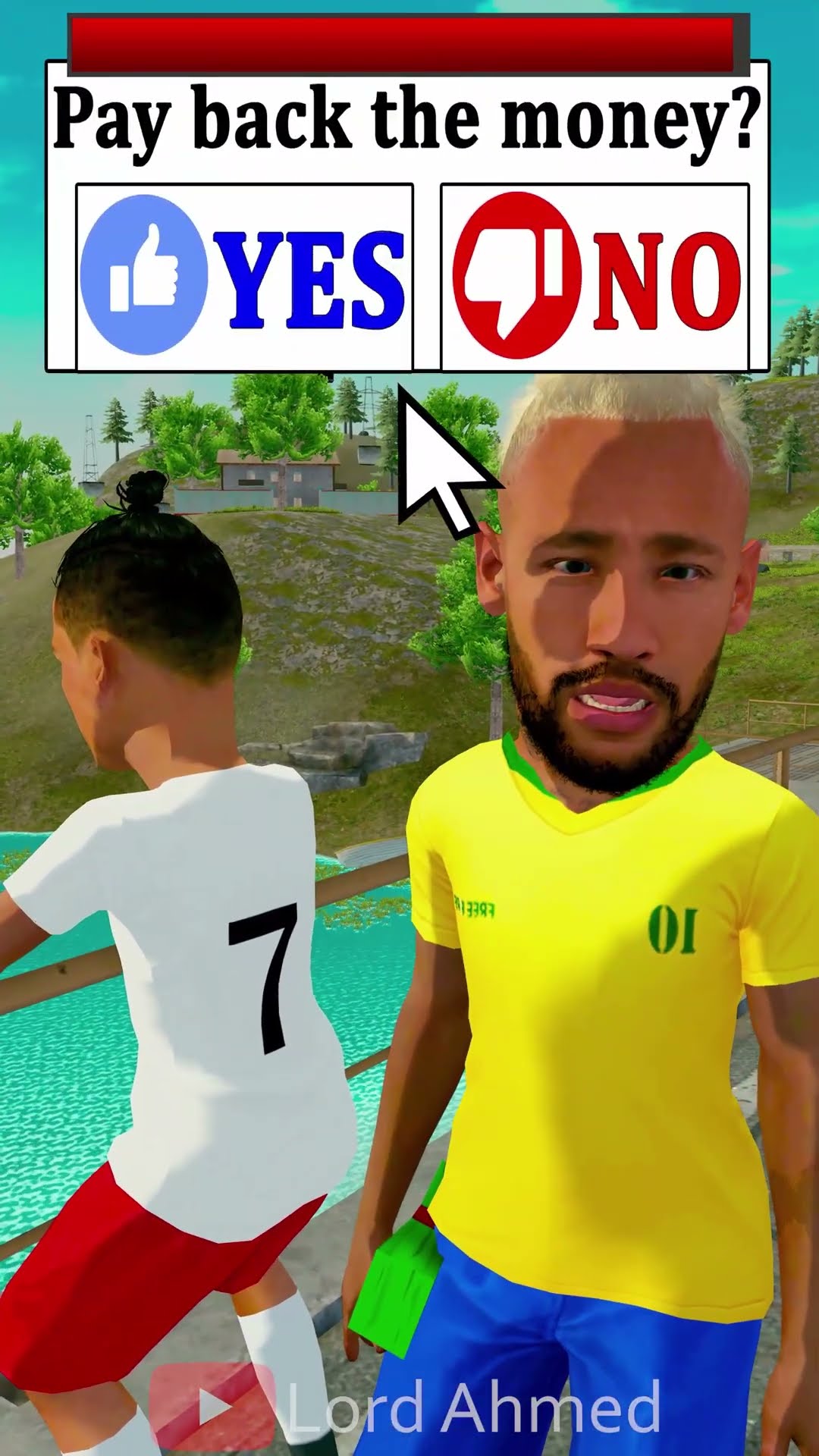 Help Neymar Decide: Between Right and Wrong #shorts