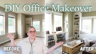 DIY Office Makeover | Ikea Arched Billy Bookcase Hack & Ikea Alex Desk Hack | Perkins On Parkway