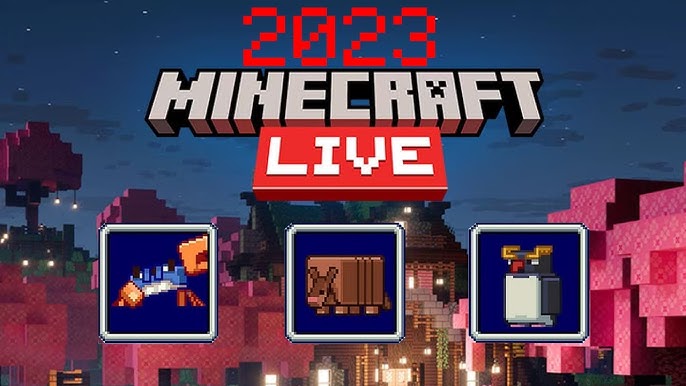 Mojang revela datas da Minecraft Live 2023 e da votação para o