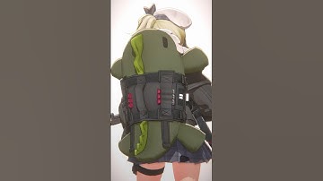 [NiloToonURP] Girls Frontline 2 Exilium (2021 CBT1) - Vepley rendering (Shorts)