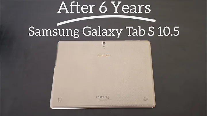 After 6 Years : Galaxy Tab s 10.5  #galaxytabs - 天天要聞