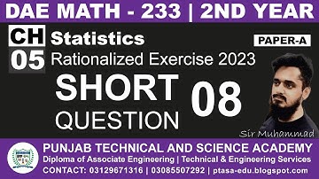 DAE MATH 233 Chapter 5 Short Question 8