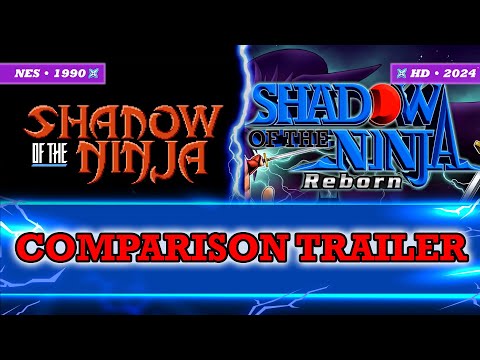Shadow of the Ninja - Reborn: Comparison Trailer