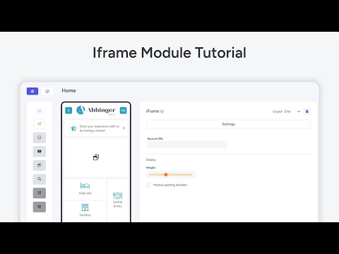 Iframe Module Guide | GuestCompass - YouTube