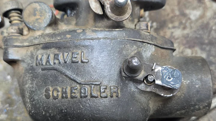 Ford 8N carb cleaning and rebuild