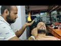 Reiki master fire head massage with neck cracking  indian massage