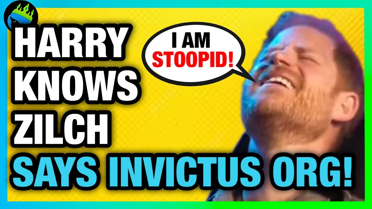 Prince Harry OUTED By INVICTUS BOSS Saying HE IS USELESS!