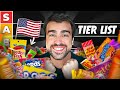Is american candy better than australian  american candy tier list
