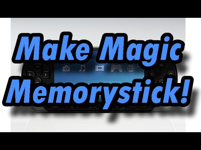 How to make a Magic Memory Stick (Windows 7) [5.00 m33] - YouTube