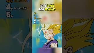 Top 5 Gohan Aura Moments Dragon Ball