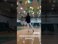 Baylin Trujillo TRICK SHOT throwing a Basketball FULL COURT into the hoop