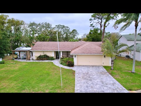 1309 Hillside Dr, Tarpon Springs, FL home video tour