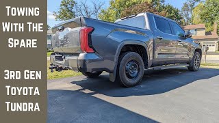 Towing Heavy with the Spare  | 3rd Gen Toyota Tundra by ThomperBeThompin 441 views 6 months ago 3 minutes, 6 seconds