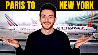 8 Hours in Air France Business Class (First Time) | 777-300ER