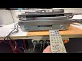 Restauration jvc home cinma control center rxe100r