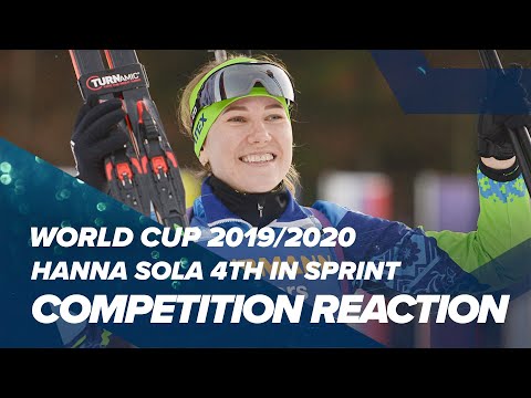 Hanna Sola's Career Best in Ruhpolding Sprint