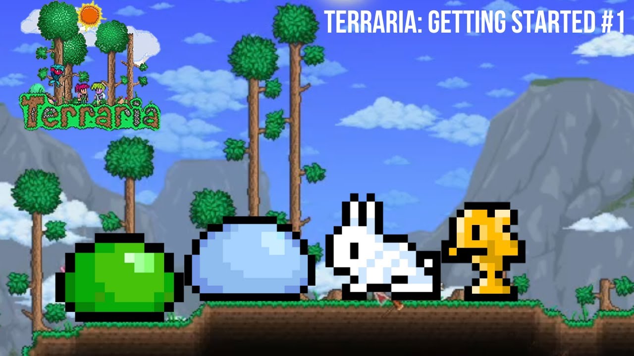 Terraria: Getting Started - Episode 1 - YouTube