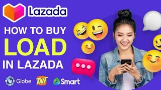 LAZADA APP | How to BUY LOAD in LAZADA | As low as P1 LOAD | Step by Step screenshot 3