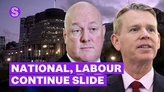 Minor parties the winners in new poll as Labour, National continue slide | Stuff.co.nz