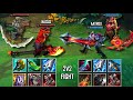 NASUS &amp; RENEKTON vs AATROX &amp; RHAAST 2V2 FULL BUILD FIGHTS &amp; Best Moments!