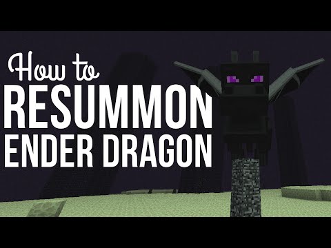 HOW TO RESPAWN ENDER DRAGON - Minecraft