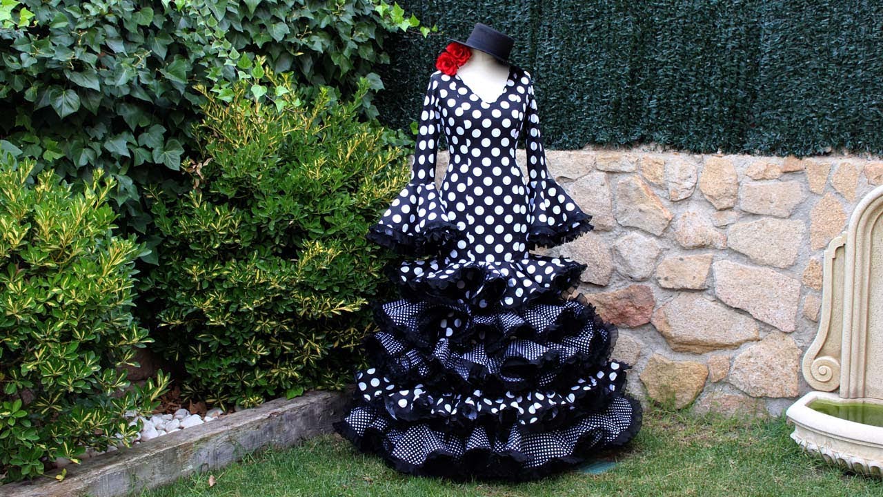 Vestido flamenco de mujer 2ª parte, Como hacer un vestido flamenco