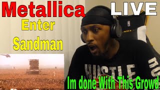 First Time Hearing Metallica (Enter Sandman LIVE in Moscow 91) REACTION