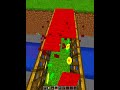 Minecraft Anti-Zombie Bridge...🤯 (Babydoll) #minecraft #shorts