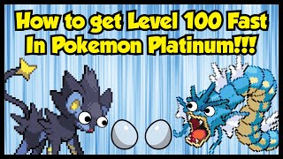 THE BEST EXP GRIND SPOT IN POKEMON PLATINUM!!! + Unlimited Money!