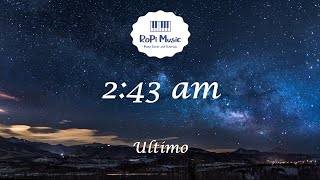 Ultimo - 2:43 am (Testo / Lyrics)