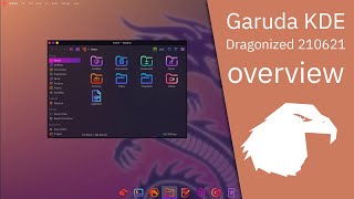 Linux overview | Garuda KDE Dragonized 210621