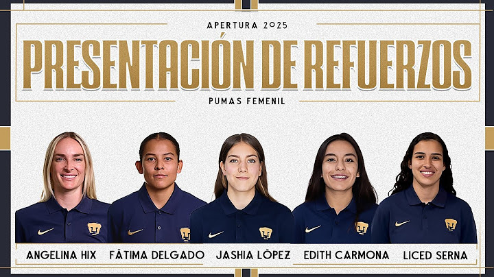 Conferencia de prensa | Presentación de refuerzos Pumas Femenil